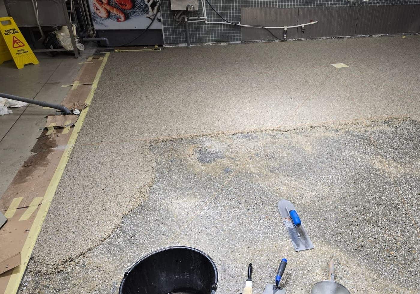 Mortar epoxidic pentru nivelare placa beton - imagine 1